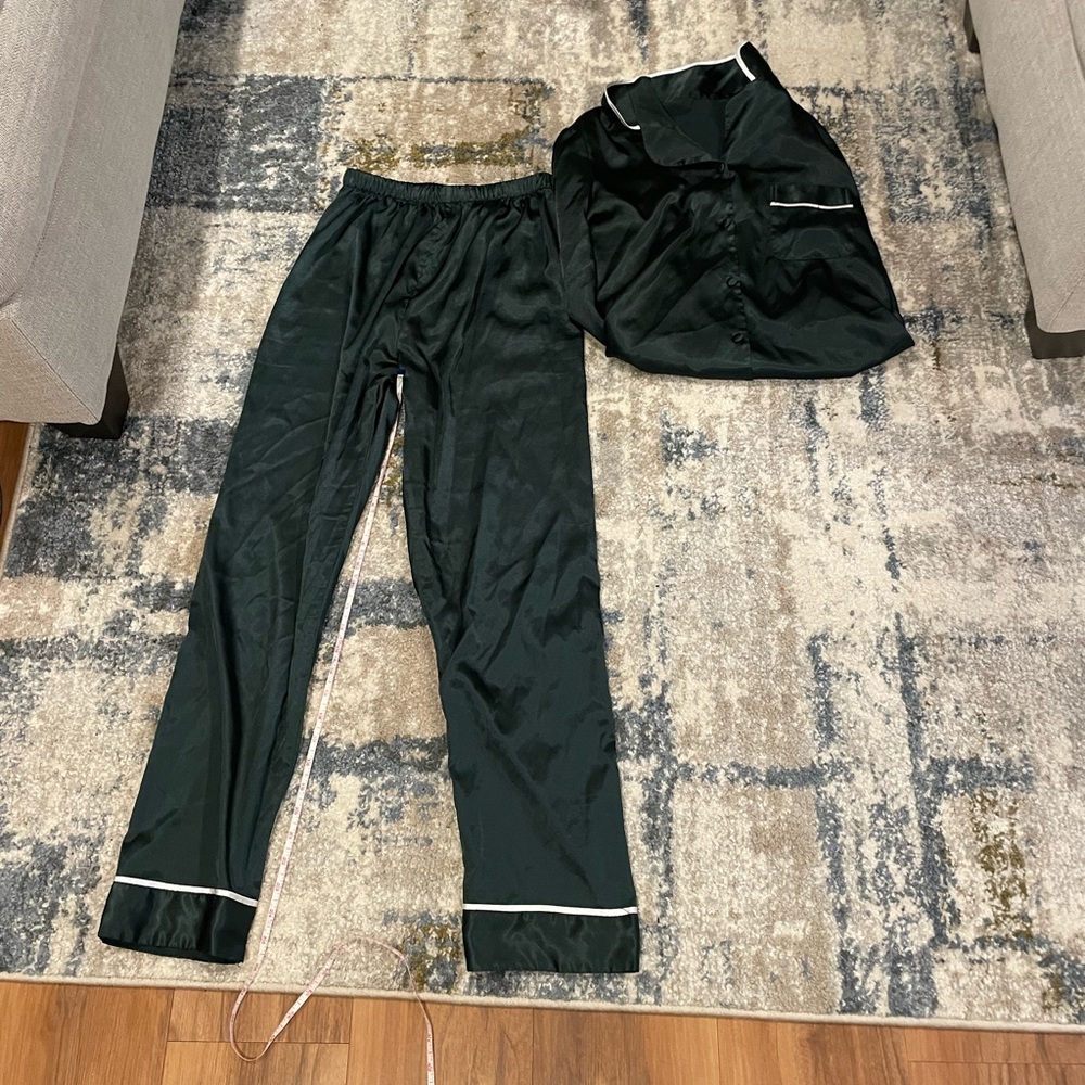 Dark green pajama set